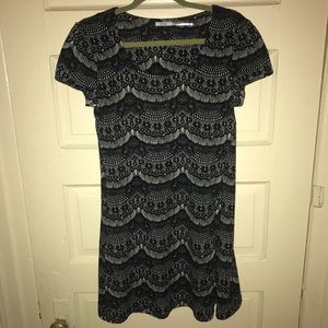 Patterned t-shirt dress